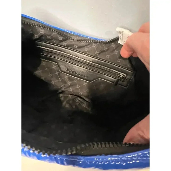 NWT BCBGENERATION Blue Puffer Crossbody Bag - Picture 9 of 11